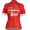 Trek Segafredo Damen Trägerhosen Sets 2018 Rot