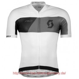 2018 Scott RC PREMIUM Weiß Fahrradbekleidung Radtrikot Satz Kurzarm