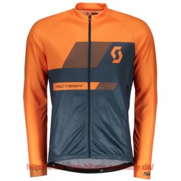 2018 Scott RC TEAM 10 mandarin orange Fahrradtrikot Langarm 2018 Scott RC TEAM 10 mandarin orange Fahrradtrikot Langarm