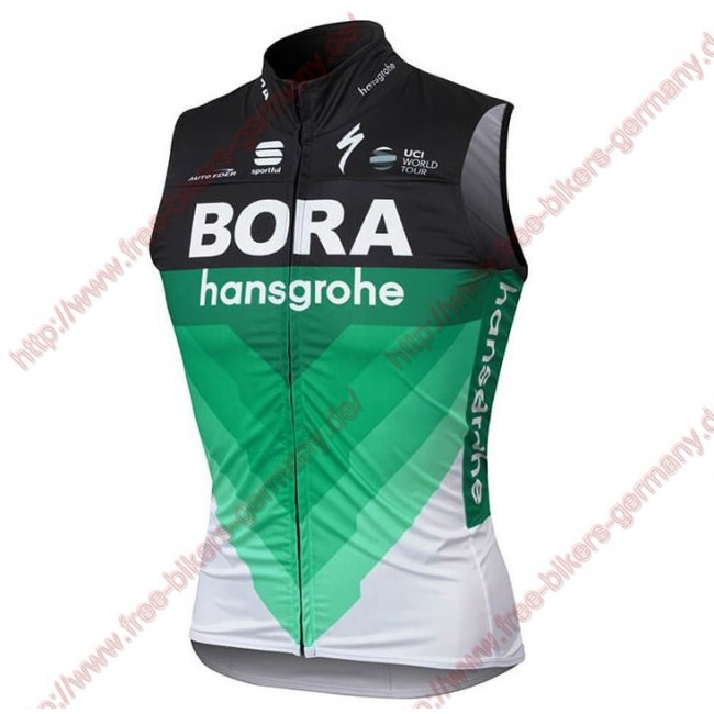 Radsport BORA-hansgrohe 2018 Windstopper ärmelloses Trikot Kurz Radsport BORA-hansgrohe 2018 Windstopper ärmelloses Trikot Kurz
