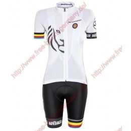 Radsport Bioracer Van Vlaanderen Damen Weiß schwarz 2018 Radbekleidung Satz Trikot Kurzarm+Trägerhosen Set Radsport Bioracer Van Vlaanderen Damen Weiß schwarz 2018 Radbekleidung Satz Trikot Kurzarm+Trägerhosen Set