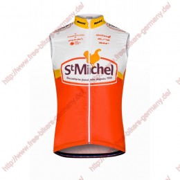 Radsport SAINT MICHEL AUBER 93 Windstopper ärmelloses Trikot Kurz Radsport SAINT MICHEL AUBER 93 Windstopper ärmelloses Trikot Kurz