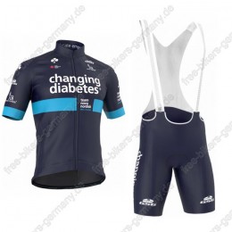 Profiteam 2018 Novo Nordisk Radbekleidung Satz Trikot Kurzarm+Trägerhosen Set Profiteam 2018 Novo Nordisk Radbekleidung Satz Trikot Kurzarm+Trägerhosen Set