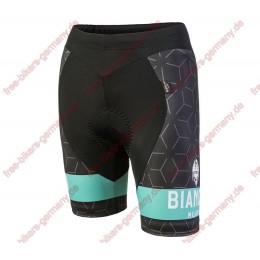 Profiteam 2018 Bianchi Milano Nevola schwarz Damen Radhose Kurz 19426UT