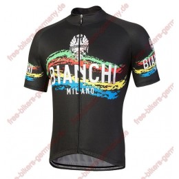 Profiteam 2018 Bianchi Milano Misegna schwarz Trikot Kurzarm 44253LZ