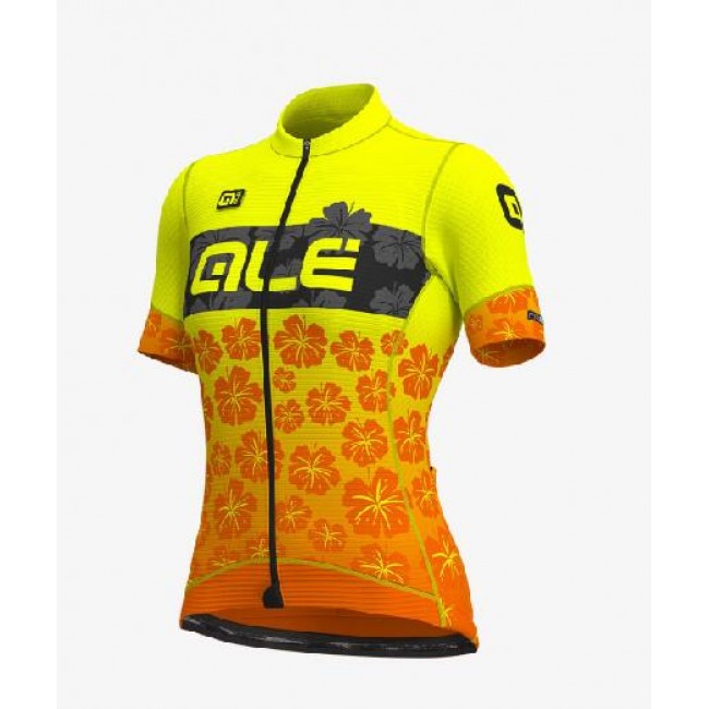 Fahrradbekleidung Radsport 2020 Ale Ibisco Damen Trikot Kurzarm Outlet gelb Fahrradbekleidung Radsport 2020 Ale Ibisco Damen Trikot Kurzarm Outlet gelb