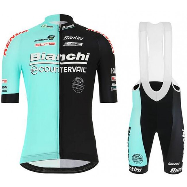 Fahrradbekleidung Radsport 2020 Bianchi Countervail Radbekleidung Satz Trikot Kurzarm+Trägerhosen Set Outlet Fahrradbekleidung Radsport 2020 Bianchi Countervail Radbekleidung Satz Trikot Kurzarm+Trägerhosen Set Outlet