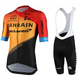 Fahrradbekleidung Radsport 2020 Bahrain McLaren Radbekleidung Satz Trikot Kurzarm+Trägerhosen Set Outlet Fahrradbekleidung Radsport 2020 Bahrain McLaren Radbekleidung Satz Trikot Kurzarm+Trägerhosen Set Outlet