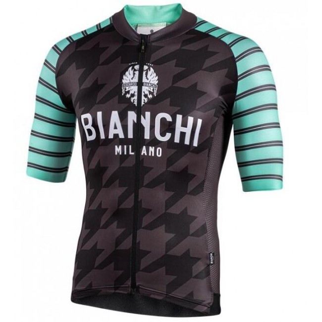 Fahrradbekleidung Radsport 2020 BIANCHI MILANO Flumini Trikot Kurzarm Outlet schwarz/Grün Fahrradbekleidung Radsport 2020 BIANCHI MILANO Flumini Trikot Kurzarm Outlet schwarz/Grün