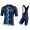 Fahrradbekleidung Radsport 2020 BIANCHI MILANO Roncaccio Trikot Kurzarm Outlet+Palizzi Trägerhosen Set blau