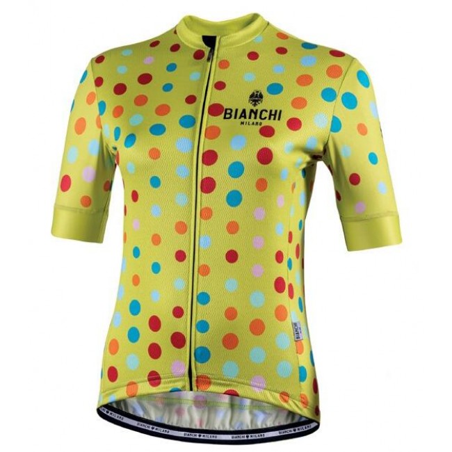 Fahrradbekleidung Radsport 2020 Damen BIANCHI MILANO Silis Trikot Kurzarm Outlet gelb Fahrradbekleidung Radsport 2020 Damen BIANCHI MILANO Silis Trikot Kurzarm Outlet gelb