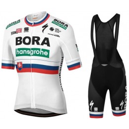 Fahrradbekleidung Radsport 2020 BORA-hansgrohe Slowakischer Meister Radbekleidung Satz Trikot Kurzarm+Trägerhosen Set Outlet Fahrradbekleidung Radsport 2020 BORA-hansgrohe Slowakischer Meister Radbekleidung Satz Trikot Kurzarm+Trägerhosen Set Outlet
