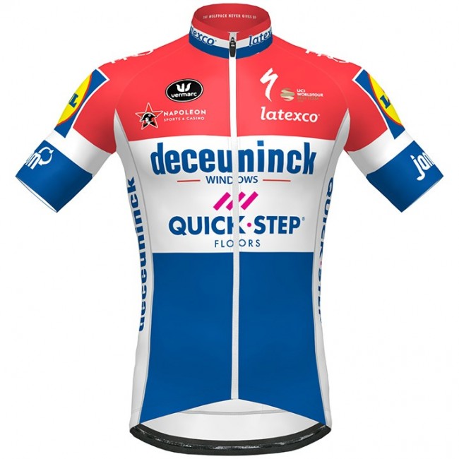 Fahrradbekleidung Radsport 2020 DECEUNINCK QUICK-STEP Dutch Champion Trikot Kurzarm Outlet Fahrradbekleidung Radsport 2020 DECEUNINCK QUICK-STEP Dutch Champion Trikot Kurzarm Outlet