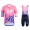 Fahrradbekleidung Radsport 2020 EF Education First Radbekleidung Satz Trikot Kurzarm+Trägerhosen Set Outlet
