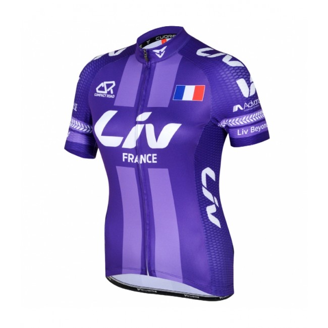 Fahrradbekleidung Radsport 2020 LIV TEAM France Trikot Kurzarm Outlet Fahrradbekleidung Radsport 2020 LIV TEAM France Trikot Kurzarm Outlet