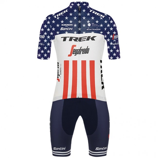 Fahrradbekleidung Radsport 2020 TREK-SEGAFREDO Amerikanischer Meister Radbekleidung Satz Trikot Kurzarm+Fahrradhose Set Outlet Fahrradbekleidung Radsport 2020 TREK-SEGAFREDO Amerikanischer Meister Radbekleidung Satz Trikot Kurzarm+Fahrradhose Set Outlet