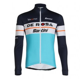 Fahrradbekleidung Radsport 2020 TEAM DE-ROSA SANTINI Trikot Langarm Blau Q7VBZ Fahrradbekleidung Radsport 2020 TEAM DE-ROSA SANTINI Trikot Langarm Blau Q7VBZ