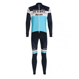 Fahrradbekleidung Radsport 2020 TEAM DE-ROSA SANTINI Set Radbekleidung Trikot Langarm+ Trägerhosen Blau SVEXJ Fahrradbekleidung Radsport 2020 TEAM DE-ROSA SANTINI Set Radbekleidung Trikot Langarm+ Trägerhosen Blau SVEXJ