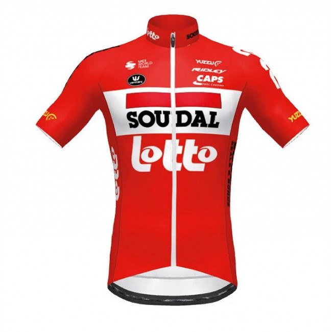 Fahrradbekleidung Radsport 2020 Lotto Soudal TdF Trikot Kurzarm Outlet rot Weiß K4C4U Fahrradbekleidung Radsport 2020 Lotto Soudal TdF Trikot Kurzarm Outlet rot Weiß K4C4U
