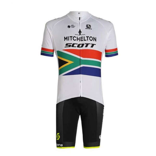 Fahrradbekleidung Radsport 2020 Team MITCHELTON SCOTT South African Champion Radbekleidung Satz Trikot Kurzarm+Trägerhosen S Fahrradbekleidung Radsport 2020 Team MITCHELTON SCOTT South African Champion Radbekleidung Satz Trikot Kurzarm+Trägerhosen S