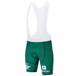 Fahrradbekleidung Radsport 2020 Real Betis Trägerhosen Set Grün WYGDD