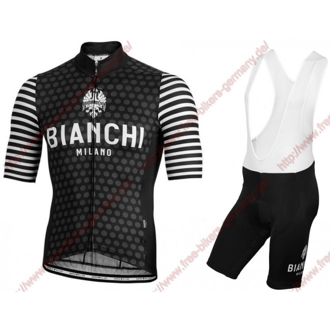 Profiteams BIANCHI MILANO Davoli Black Radbekleidung Satz Trikot Kurzarm+Trägerhosen Set Outlet Profiteams BIANCHI MILANO Davoli Black Radbekleidung Satz Trikot Kurzarm+Trägerhosen Set Outlet