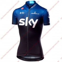 Profiteams TEAM SKY 2019 Damen Trikot Kurzarm Outlet Profiteams TEAM SKY 2019 Damen Trikot Kurzarm Outlet