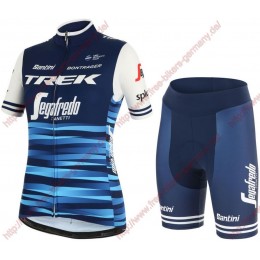 Profiteams Trek Segafredo 2019 Damen blau Fietskleding Set Trikot Kurzarm Outlet+Korte fietsbroeken Profiteams Trek Segafredo 2019 Damen blau Fietskleding Set Trikot Kurzarm Outlet+Korte fietsbroeken
