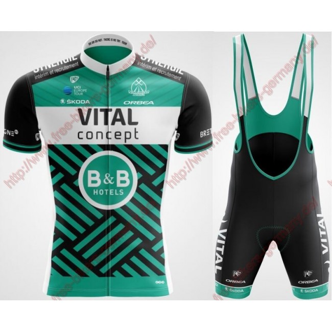 Profiteams Vital Concept Cycling 2019 Radbekleidung Satz Trikot Kurzarm+Trägerhosen Set Outlet Profiteams Vital Concept Cycling 2019 Radbekleidung Satz Trikot Kurzarm+Trägerhosen Set Outlet