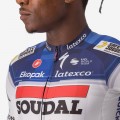 Soudal Quick-Step 2023 Aero Race 6.1 Radtrikot kurzarm Soudal Quick-Step 2023 Aero Race 6.1 Radtrikot kurzarm