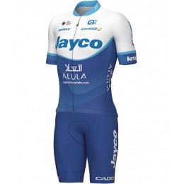 Team Jayco AlUla 2023 Set(Kurzarmtrikot+Trägerhose)-ALE Team Jayco AlUla 2023 Set(Kurzarmtrikot+Trägerhose)-ALE