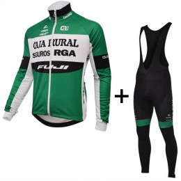 2015 Caja Rural Fahrradbekleidung Radtrikot Satz Langarm und Lange Trägerhose KMZA425 2015 Caja Rural Fahrradbekleidung Radtrikot Satz Langarm und Lange Trägerhose KMZA425