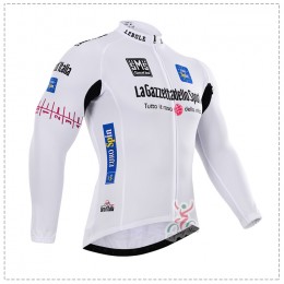 2015 Giro d'Italia Fahrradtrikot Langarm Blanc GVLA538 2015 Giro d'Italia Fahrradtrikot Langarm Blanc GVLA538