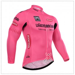 2015 Giro d'Italia Fahrradtrikot Langarm Rose PLJH841 2015 Giro d'Italia Fahrradtrikot Langarm Rose PLJH841