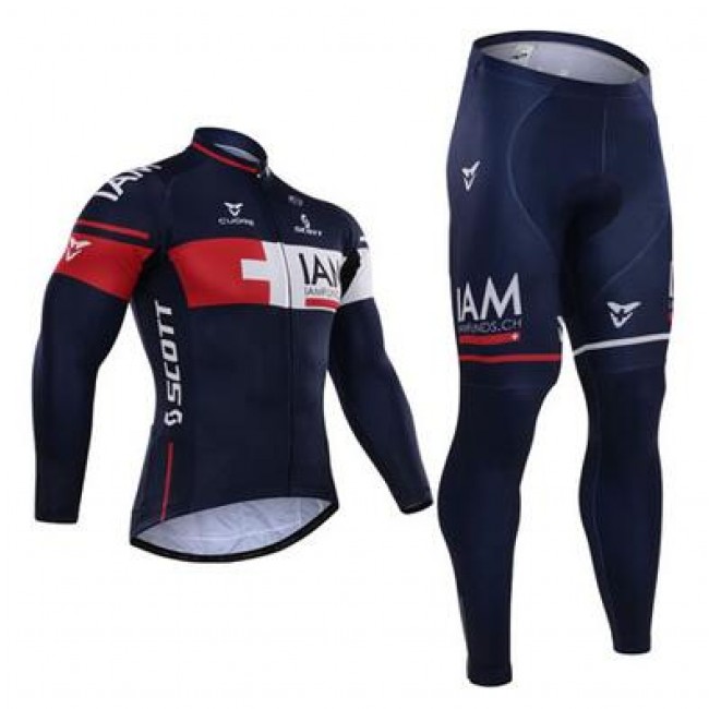 2015 IAM Fahrradbekleidung Radtrikot Satz Langarm und Lange Fahrradhose IYUD454 2015 IAM Fahrradbekleidung Radtrikot Satz Langarm und Lange Fahrradhose IYUD454