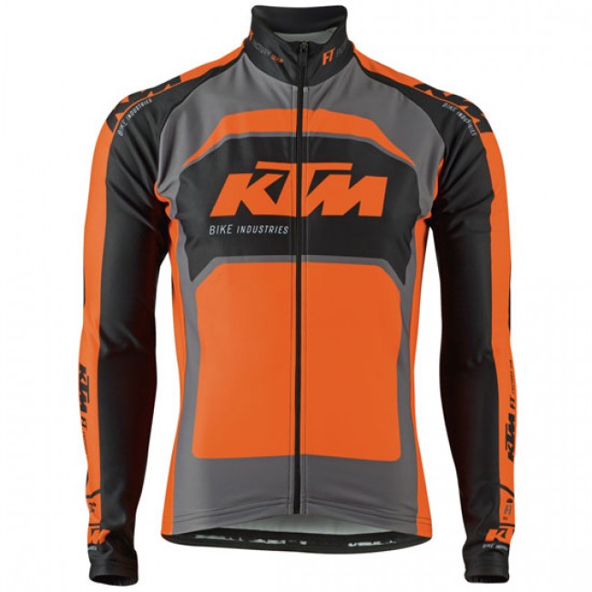 KTM Fahrradtrikot Langarm orange IKWH397 KTM Fahrradtrikot Langarm orange IKWH397