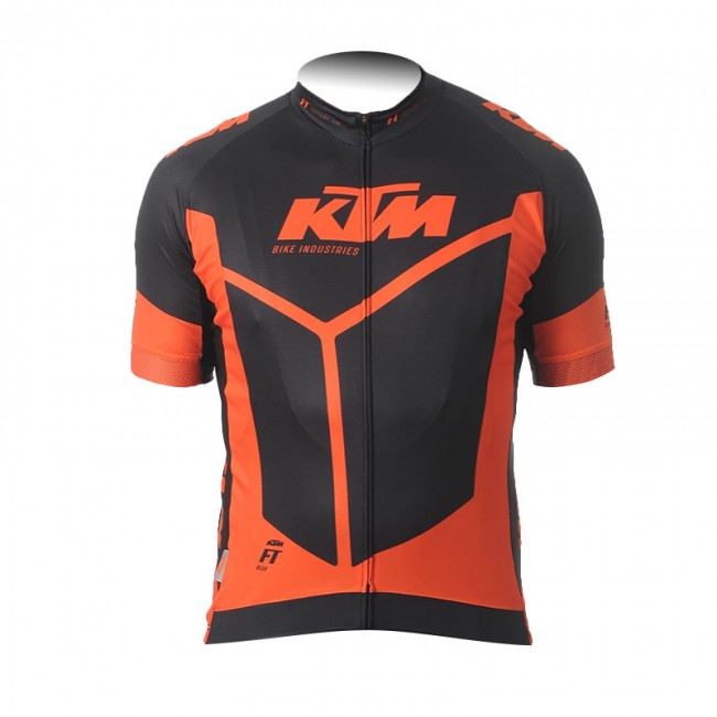 2015 KTM Proteam Schwarz orange Radtrikot Kurzarm WMYT161 2015 KTM Proteam Schwarz orange Radtrikot Kurzarm WMYT161
