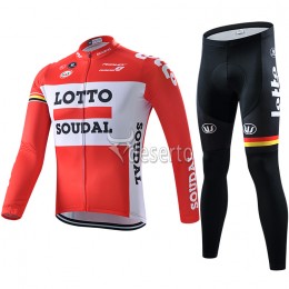2015 Lotto Soudal Fahrradbekleidung Radtrikot Satz Langarm und Lange Fahrradhose LIVN500 2015 Lotto Soudal Fahrradbekleidung Radtrikot Satz Langarm und Lange Fahrradhose LIVN500
