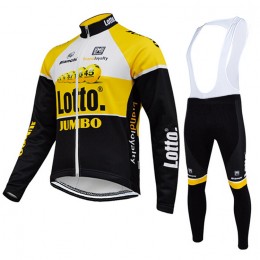2015 Lotto Jumbo Fahrradbekleidung Radtrikot Satz Langarm und Lange Trägerhose LVXJ689 2015 Lotto Jumbo Fahrradbekleidung Radtrikot Satz Langarm und Lange Trägerhose LVXJ689