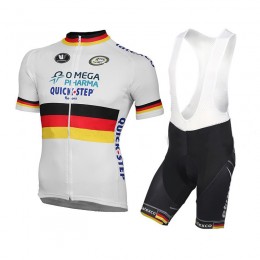 2015 Omega Pharma Quick Step Fahrradbekleidung Satz Fahrradtrikot Kurzarm Trikot und Kurz Trägerhose Weiß DEJK708 2015 Omega Pharma Quick Step Fahrradbekleidung Satz Fahrradtrikot Kurzarm Trikot und Kurz Trägerhose Weiß DEJK708