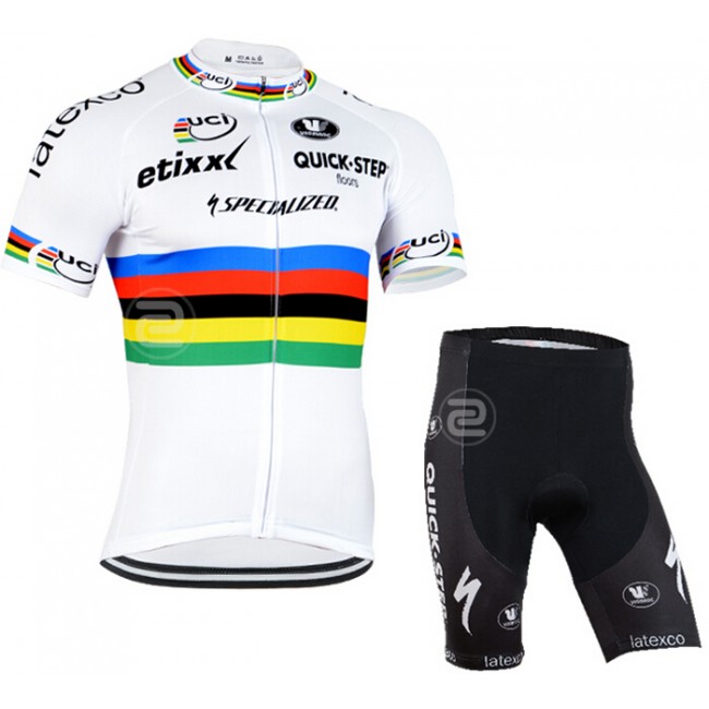 2015 Specialized Quick Step Radbekleidung Radtrikot Kurzarm und Fahrradhosen Kurz KWMK644 2015 Specialized Quick Step Radbekleidung Radtrikot Kurzarm und Fahrradhosen Kurz KWMK644