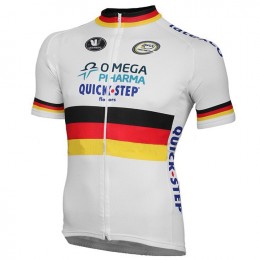 2015 Omega Pharma Quick Step Radtrikot Kurzarm Weiß SMKO131 2015 Omega Pharma Quick Step Radtrikot Kurzarm Weiß SMKO131