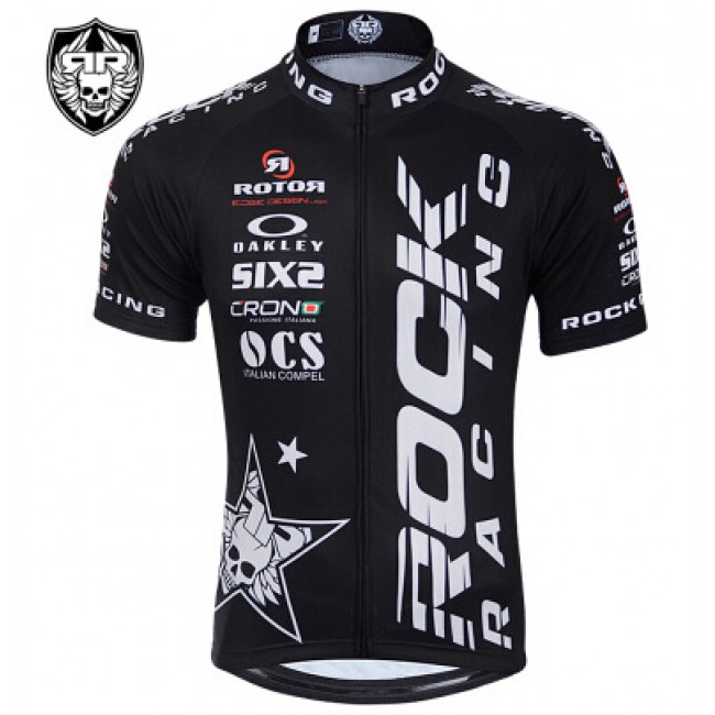 2015 Rock Racing Radtrikot Kurzarm schwarz QBVS564 2015 Rock Racing Radtrikot Kurzarm schwarz QBVS564