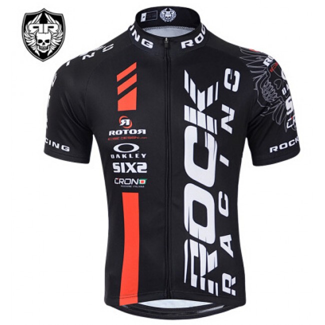 2015 Rock Racing Radtrikot Kurzarm rot schwarz UKRS859 2015 Rock Racing Radtrikot Kurzarm rot schwarz UKRS859