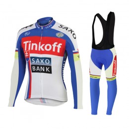 2015 Tinkoff Saxo Bank bleu Fahrradbekleidung Radtrikot Satz Langarm und Lange Trägerhose AKTE858 2015 Tinkoff Saxo Bank bleu Fahrradbekleidung Radtrikot Satz Langarm und Lange Trägerhose AKTE858
