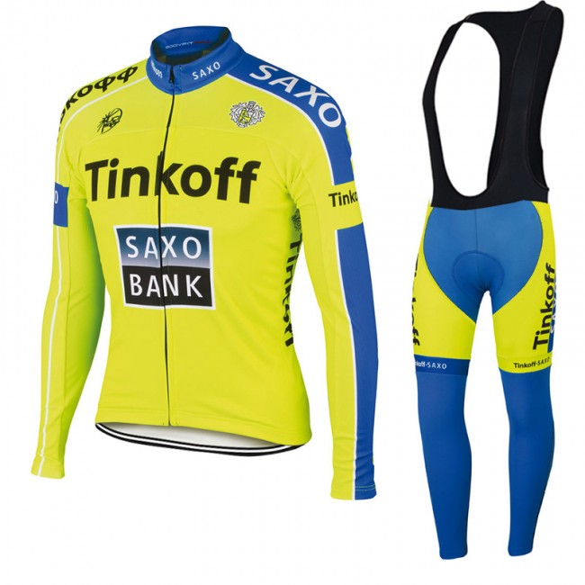 2015 Saxo Bank Tinkoff Fahrradbekleidung Radtrikot Satz Langarm und Lange Trägerhose MDZA311 2015 Saxo Bank Tinkoff Fahrradbekleidung Radtrikot Satz Langarm und Lange Trägerhose MDZA311
