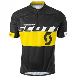 2015 Proteam Scott Schwarz-Gelb Radtrikot Kurzarm ZRQT628 2015 Proteam Scott Schwarz-Gelb Radtrikot Kurzarm ZRQT628