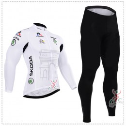 2015 Tour de France Blanc Fahrradbekleidung Radtrikot Satz Langarm und Lange Fahrradhose YGBZ632 2015 Tour de France Blanc Fahrradbekleidung Radtrikot Satz Langarm und Lange Fahrradhose YGBZ632