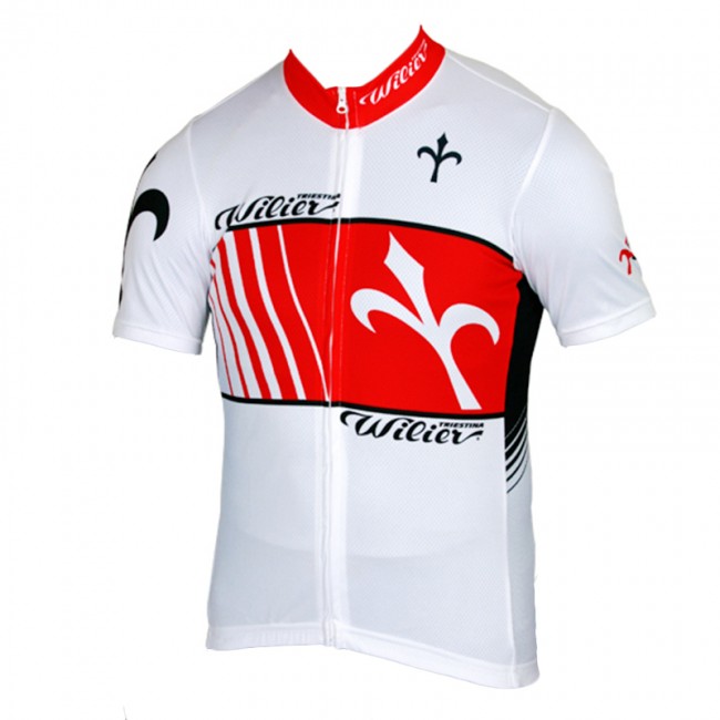 2015 WILIER Weiß Rot Radtrikot Kurzarm GXDF441 2015 WILIER Weiß Rot Radtrikot Kurzarm GXDF441