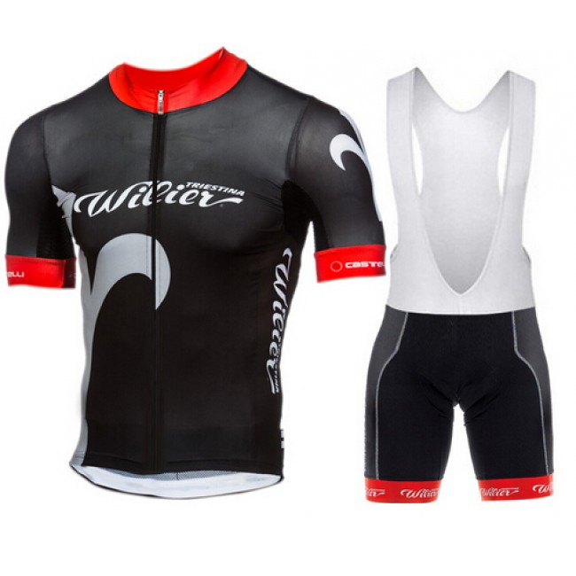 WILIER 2015 schwarz Fahrradbekleidung Satz Fahrradtrikot Kurzarm Trikot und Kurz Trägerhose NFDS366 WILIER 2015 schwarz Fahrradbekleidung Satz Fahrradtrikot Kurzarm Trikot und Kurz Trägerhose NFDS366